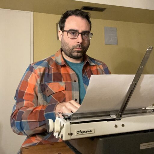 Richard Beckham, writer at work
